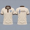 áo thun polo đồng phục ca đoàn giáo xứ màu be viền nâu