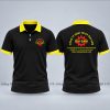 áo thun polo đồng phục công ty màu đen viền vàng