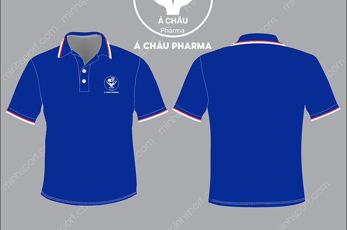 21 áo thun đồng phục nhân viên nhà thuốc Á Châu Pharma Hà Nội