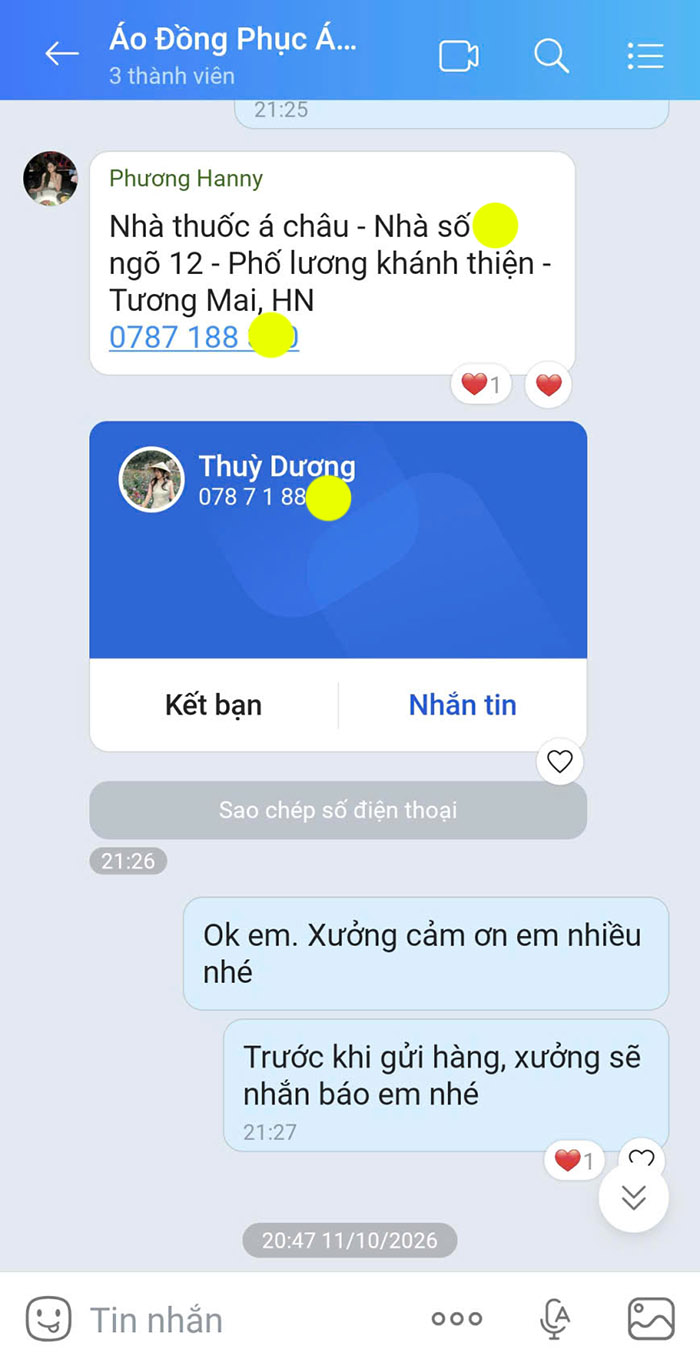21 áo thun đồng phục nhân viên nhà thuốc Á Châu Pharma Hà Nội