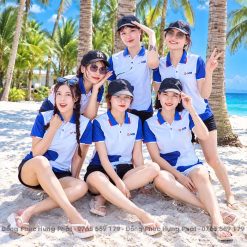 áo đồng phục team building ngân hàng MB