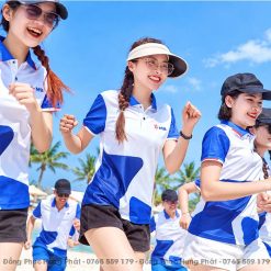 áo đồng phục team building ngân hàng MB