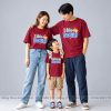 áo thun gia đình in chữ i love my family